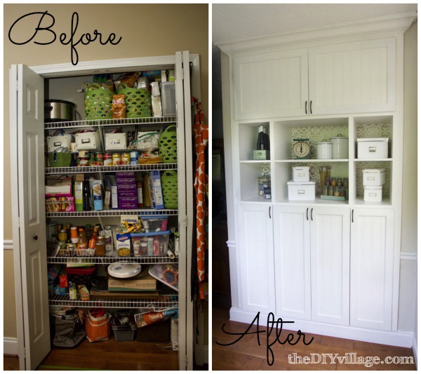 building a pantry cabinet