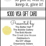 Pin It Win It Giveaway at theDIYvillage.com