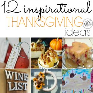 12 inspirational ideas for thanksgiving.