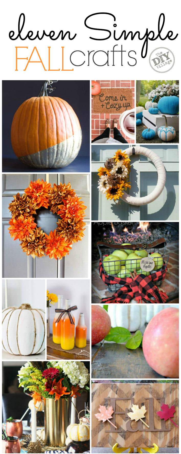 Eleven Simple Fall Crafts - The DIY Village
