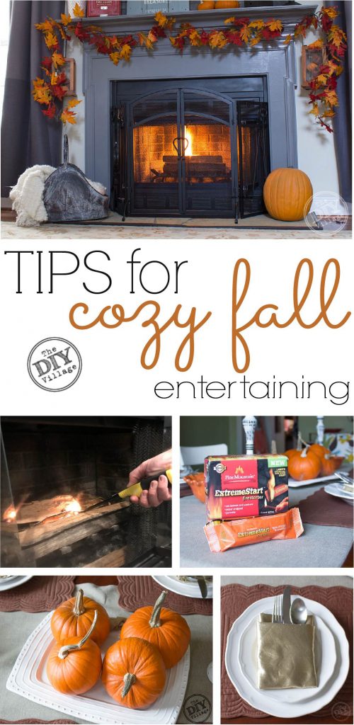 Tips for Cozy Fall Entertaining - The DIY Village