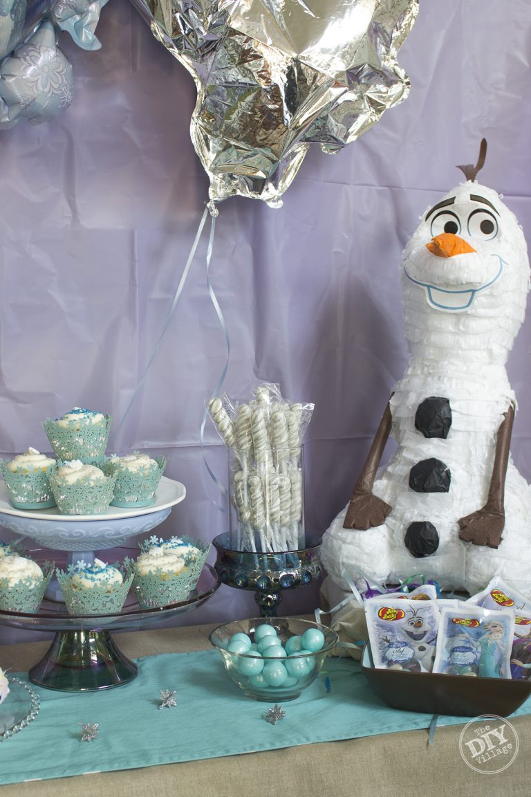 Elsa Themed Birthday Party - The DIY Village